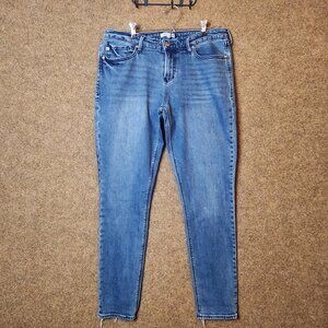 Dear John Joyrich Women Jeans Mid-Rise Skinny Denim Blue Sz. 31 Comfort Stretch